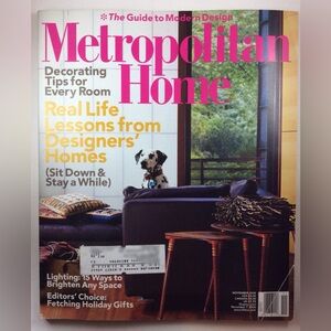 Metropolitan Home Magazine November 2005